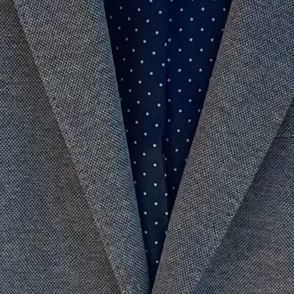 Express: Man's Blazer -Gray/Black